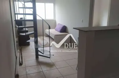 Cobertura com 2 dormitórios à venda, 105 m² por r$ 450.000 - josé menino - santos/sp