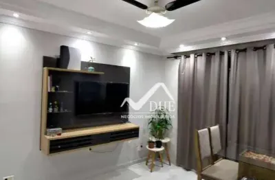 Apartamento com 1 dormitório à venda, 45 m² por r$ 320.000,00 - marapé - santos/sp