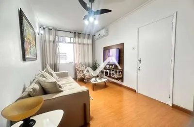 Apartamento com 3 dormitórios à venda, 110 m² por r$ 580.000,00 - embaré - santos/sp