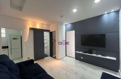 Apartamento com 2 dormitórios à venda, 57 m² por r$ 470.000,00 - boqueirão - santos/sp