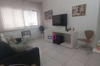 Apartamento com 2 dormitórios à venda, 80 m² por r$ 630.000,00 - embaré - santos/sp