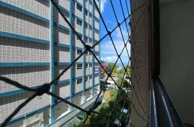 Apartamento cond frente mar com 2 dormitórios à venda, 99 m² por r$ 750.000 - aparecida - santos/sp