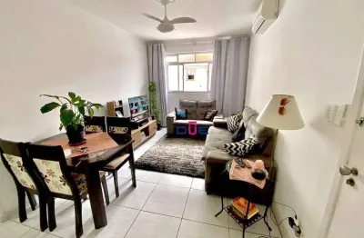 Apartamento com 3 dormitórios à venda, 119 m² por r$ 520.000,00 - gonzaga - santos/sp