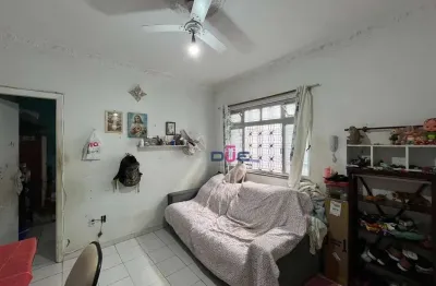 Apartamento com 2 dormitórios no 1º andar à venda, 68 m² por r$ 297.000 - campo grande - santos/sp