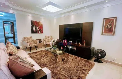 Casa com 3 dormitórios à venda, 277 m² por r$ 1.850.000 - campo grande - santos/sp