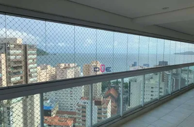 Apartamento com 3 dormitórios para alugar, 204 m² por r$ 16.500,00/mês - embaré - santos/sp