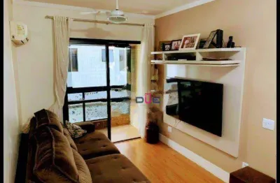 Apartamento com 2 dormitórios à venda, 68 m² por r$ 425.000,00 - aparecida - santos/sp