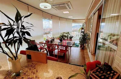Apartamento com 4 dormitórios à venda, 189 m² por r$ 2.300.000 - ponta da praia - santos/sp