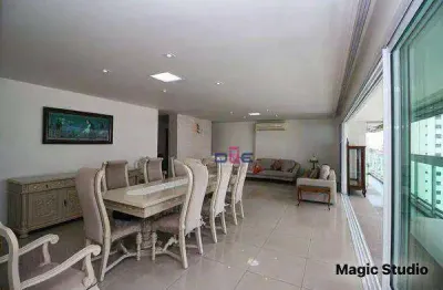 Apartamento com 4 dormitórios à venda, 191 m² por r$ 1.900.000 - gonzaga - santos/sp