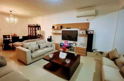 Apartamento com 3 dormitórios para alugar, 147 m² por r$ 6.500,00/mês - gonzaga - santos/sp