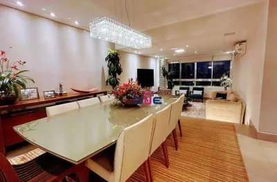 Apartamento com 3 dormitórios à venda, 170 m² por r$ 1.900.000 - gonzaga - santos/sp