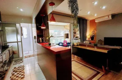 Apartamento com 2 dormitórios à venda, 78 m² por r$ 850.000 - ponta da praia - santos/sp