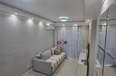 Apartamento com 2 dormitórios à venda, 59 m² por r$ 550.000 - vila matias - santos/sp