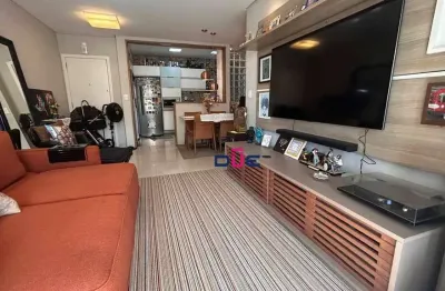 Apartamento com 2 dormitórios à venda, 84 m² por r$ 960.000,00 - embaré - santos/sp