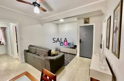 Apartamento 2 quartos, 1 vaga - ponta da praia - santos/sp