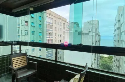 Apartamento com 3 dormitórios à venda, 111 m² por r$ 1.380.000 - aparecida - santos/sp