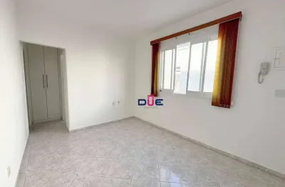 Apartamento com 1 dormitório à venda, 60 m² por r$ 400.000,00 - gonzaga - santos/sp