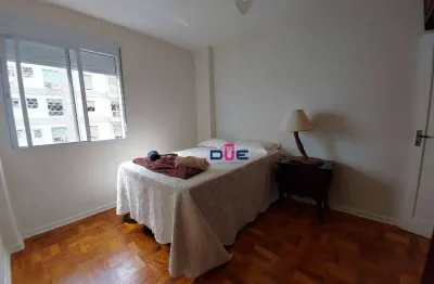 Apartamento com 1 dormitório à venda, 70 m² por r$ 585.000 - aparecida - santos/sp