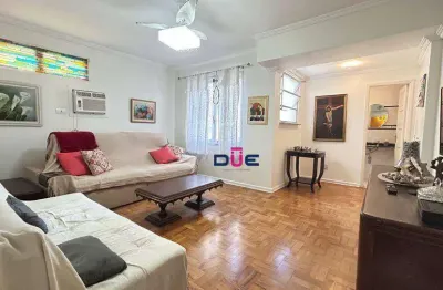 Apartamento com 2 dormitórios à venda, 85 m² por r$ 585.000,00 - gonzaga - santos/sp
