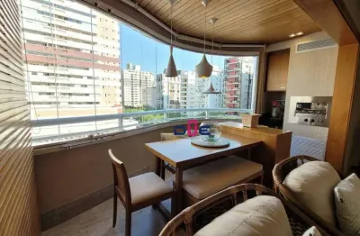Apartamento com 3 dormitórios à venda, 180 m² por r$ 1.850.000 - gonzaga - santos/sp