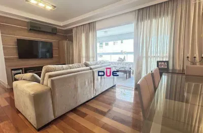 Apartamento com 3 dormitórios à venda, 111 m² por r$ 1.100.000 - ponta da praia - santos/sp