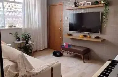 Apartamento terreo 2 quartos à venda, 77 m² por r$ 485.000 - boqueirão - santos/sp