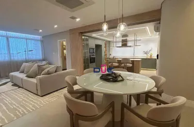 Apartamento com 3 dormitórios à venda, 159 m² por R$ 2.300.000 - Gonzaga - Santos/SP