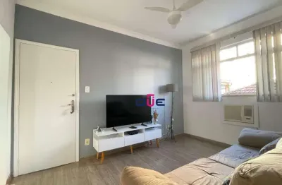Apartamento com 2 dormitórios à venda, 60 m² por r$ 455.000,00 - embaré - santos/sp