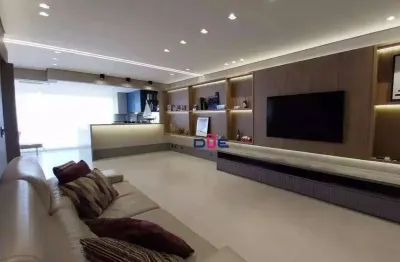 Apartamento com 3 dormitórios à venda, 177 m² por r$ 2.850.000 - boqueirão - santos/sp