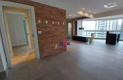 Apartamento com 3 dormitórios, 124 m² - venda por r$ 1.830.000 ou aluguel por r$ 7.900/mês - boqueirão - santos/sp