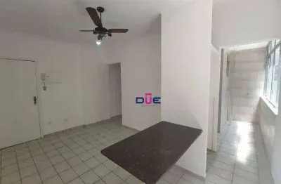 Apartamento com 2 dormitórios à venda, 62 m² por r$ 490.000 - gonzaga - santos/sp