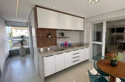 Apartamento com 2 dormitórios à venda, 84 m² por r$ 1.560.000 - boqueirão - santos/sp