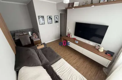 Apartamento com 2 dormitórios à venda, 60 m² por r$ 265.000,00 - saboó - santos/sp