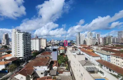 Apartamento com 2 dormitórios à venda, 99 m² por r$ 670.000,00 - boqueirão - santos/sp