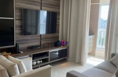 Apartamento com 3 dormitórios com 1 suíte à venda, na encruzilhada - santos/sp