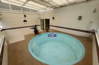 Cobertura com 3 dormitórios à venda, 200 m² por r$ 1.600.000,00 - embaré - santos/sp