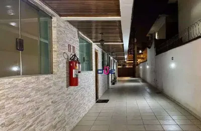 Village com 3 dormitórios à venda, 110 m² por r$ 690.000,00 - macuco - santos/sp