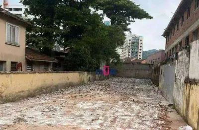 Terreno à venda, 400 m² por r$ 1.200.000 - campo grande - santos/sp