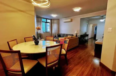 Apartamento com 3 dormitórios à venda, 150 m² por r$ 1.200.000 - aparecida - santos/sp