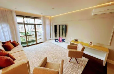 Apartamento com 3 dormitórios à venda, 147 m² por r$ 1.390.000 - gonzaga - santos/sp