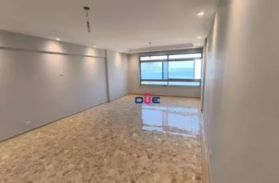 Apartamento com 3 dormitórios - vista mar no boqueirão / santos-sp