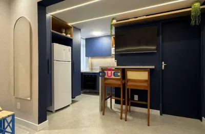 Apartamento com 1 dormitório à venda, 28 m² por r$ 515.000 - josé menino - santos/sp