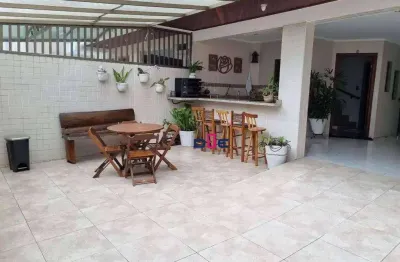 Casa com 3 dormitórios à venda, 159 m² por r$ 1.485.000 - embaré - santos/sp