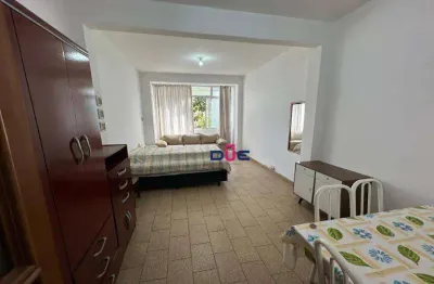 Apartamento com 1 dormitório à venda, 40 m² por r$ 291.000 - boqueirão - santos/sp