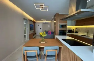 Apartamento com 2 dormitórios à venda, 64 m² por r$ 745.000 - marapé - santos/sp