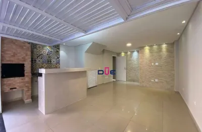 Apartamento com 2 suítes, 105 m² e vaga fechada com espaço gourmet — marapé, santos/sp