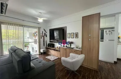 Apartamento com 2 dormitórios, suíte e 1 vaga demarcada — josé menino, santos/sp