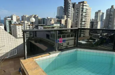 Cobertura à venda, 112 m² por r$ 960.000,00 - pompéia - santos/sp