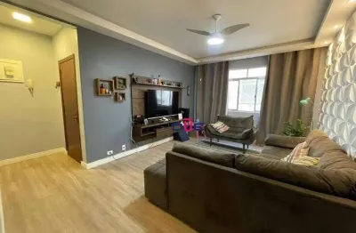 Apartamento com 3 dormitórios para alugar, 105 m² por R$ 4.500/mês - Boqueirão - Santos/SP