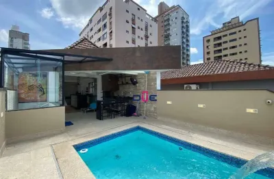 Casa com 3 dormitórios à venda, 189 m² por R$ 2.000.000 - Aparecida - Santos/SP
